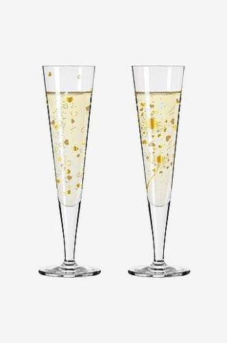 Goldnacht Champagneglas 2-p 2024