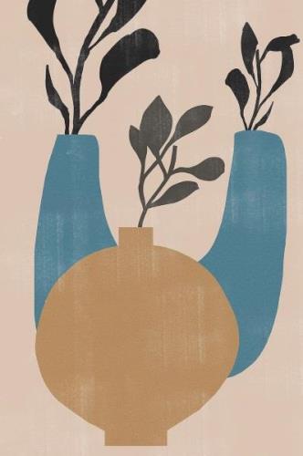 Pelcasa - Plakat Vases No7. - Brun - Posters - - Homeroom