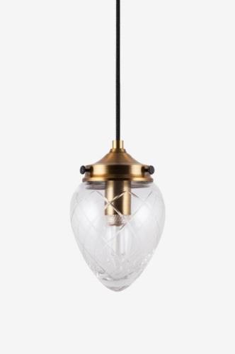 Globen Lighting - Pendel Juni 11 Slebet - Transparent - Loftpendler - ...