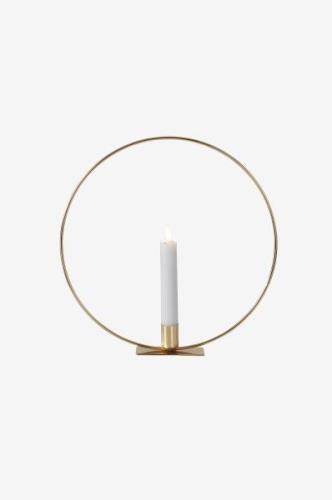 Star Trading - CANDLE RING borddekoration med LED-lys - Messing - Deko...