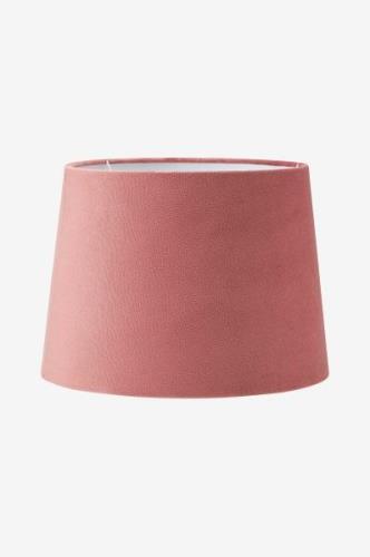 PR Home - Lampeskærm Sofia i velour, 25 cm - Rosa - Lampeskærme - - Ho...