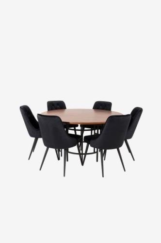 Furniture Fashion - Spisegruppe Copenhagen med spisebordsstol Valetta ...