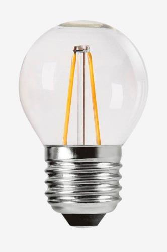 Shine LED Filament Globe Clear E27