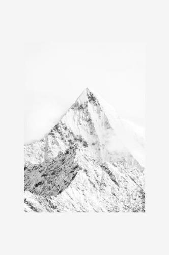 Malerifabrikken - Poster Mountain top white - Hvid - Posters - - Homer...