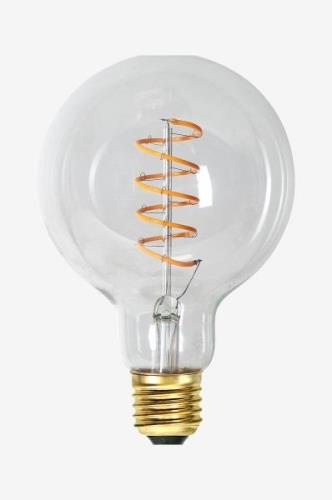 LED-pære E27 G95 Decoled Spiral Clear 3-step memory