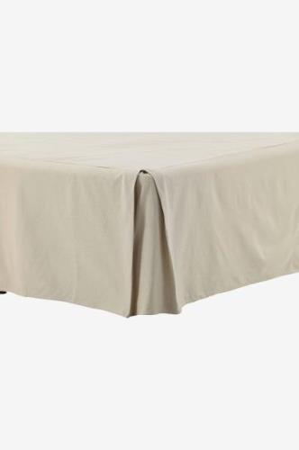 Venture Home - Ziggy Bed Skirt - Beige - Sengekapper - - Homeroom