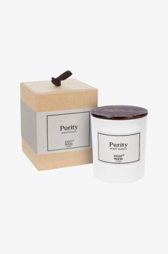 Eightmood - Duftlys, Purity Burnt vanilla - Brun - Duftlys & sæber - -...