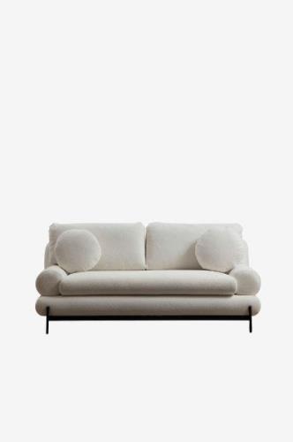 Homitis - Sofa 2-pers. Livorno - Hvid - 2-pers. sofaer - - Homeroom