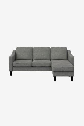 Dorel Home - Sofa vendbar Brighton - Grå - 3-pers. sofaer - - Homeroom