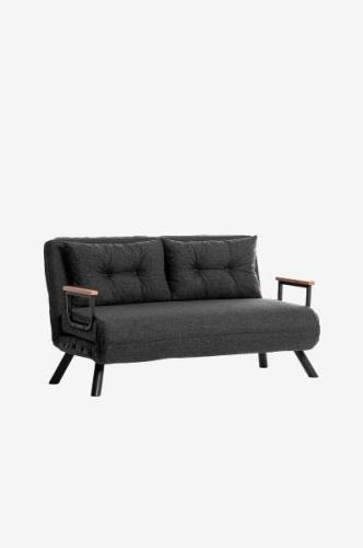 Hanah Home - Sovesofa 2-pers. - Sando - Grå - Sovesofaer - - Homeroom