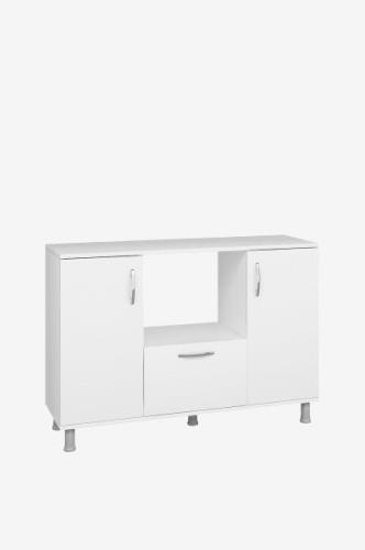 Hanah Home - Opbevaringsskab - Pietro - Hvid - Skænke & sideboards - -...