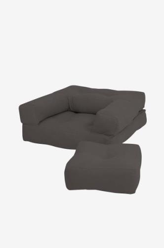 Karup Design - Loungestol-seng Mini Cube - Grå - Børnesofaer & lænesto...