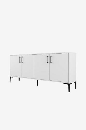 Hanah Home - Aflastningsbord Kiev - Hvid - Skænke & sideboards - - Hom...