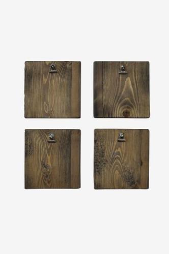 Hanah Home - Vægdekoration Decorative Wooden A06 - Brun - Pynteting - ...