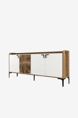 Hanah Home - Aflastningsbord Venedik - Brun - Skænke & sideboards - - ...