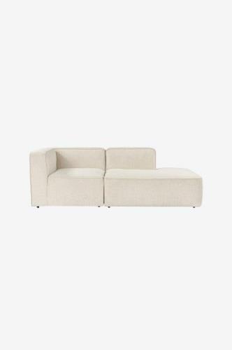 Hanah Home - Hjørnesofa -Autumn Left - Natur - Sofaer med chaiselong -...