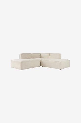 Hanah Home - HjørnesofaZayn - Natur - Sofaer med chaiselong - - Homero...