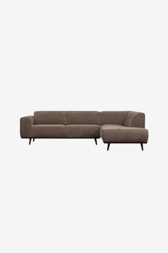 BePureHome - Hjørnesofa højre Statement - Grå - 4-pers. sofaer - - Hom...