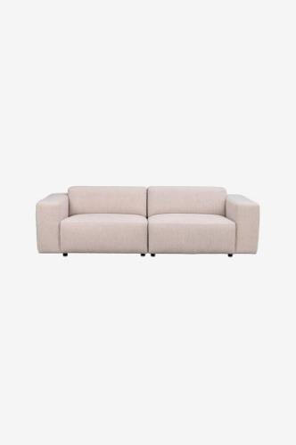 Rowico Home - Sofa Willard, 3-pers. med chaiselong Højre - Beige - 3-p...