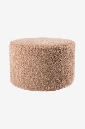 Nordic Furniture Group - Puf Shaun, diameter 55 - Beige - Fodskamler &...