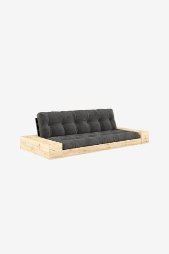 Karup Design - Base Sovesofa m. 2 sidebokse Tre-personers - Sort - Sov...