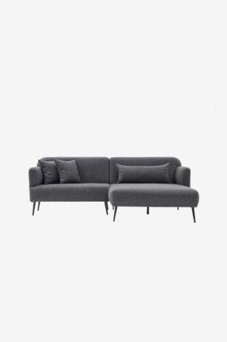 Hanah Home - Hjørnesofa Otis Right - Grå - Sofaer med chaiselong - - H...