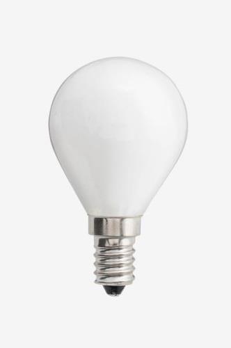 Pære E14 LED 3-trins dæmpbar Globe Opal 0,4-5 W