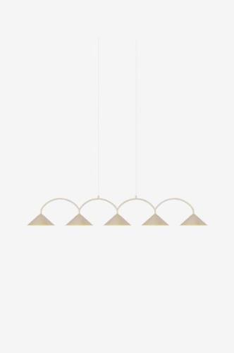 Globen Lighting - Pendel Curve 5 - Beige - Loftpendler - - Homeroom