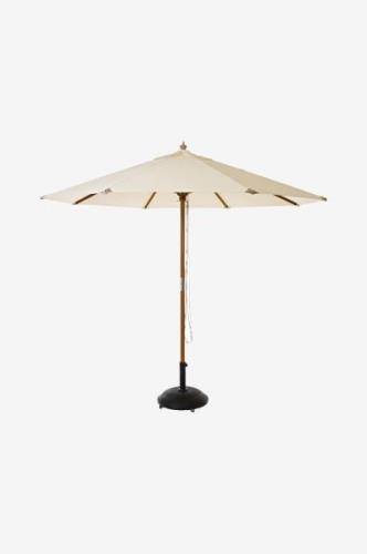 Cinas - Parasol Capri Ø3 m polyester - Hvid - Parasoller - - Homeroom