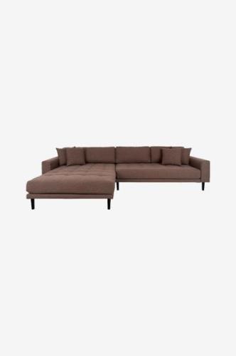 House Nordic - Loungesofa Lido - Brun - Sofaer med chaiselong - - Home...