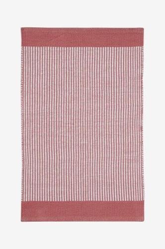 Svanefors - Gulvtæppe Stripe, 60x90 cm - Rosa - Bomulds- & kludetæpper...