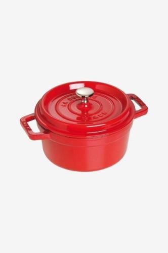 Staub - Gryde La Cocotte rund 22 cm, 2,6 l - Rød - Gryder & kasserolle...