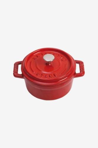 Staub - Gryde La Cocotte rund 10 cm, 0,25 L - Rød - Gryder & kasseroll...