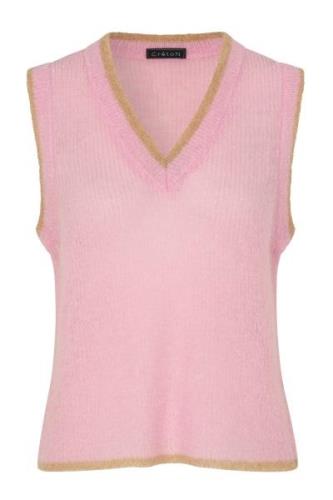 CRÉTON Vesla vest (PINK ICING, S)