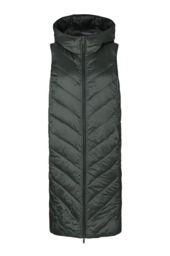 CRÉTON Quily vendbar puffer vest (MOSS GREEN, M)