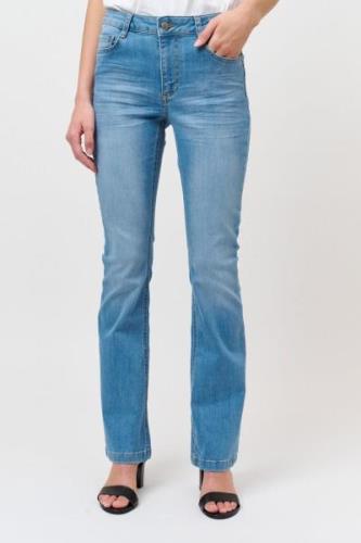 CRÉTON CRYola flare jeans  (LYS DENIM BLÅ, 26 IN)