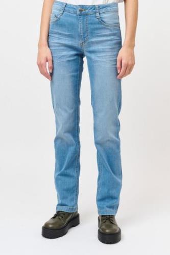 CRÉTON CRYolanda straight jeans  (LYS DENIM BLÅ, 29 IN)