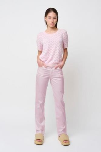 CRÉTON CRYolanda straight jeans   (ROSA 26 IN)