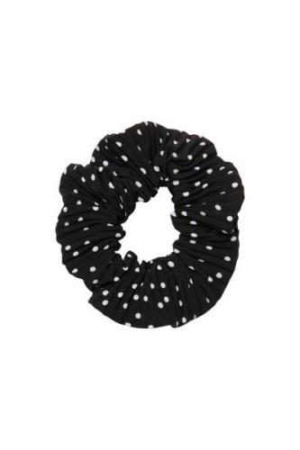 CRÉTON CRAScrunchie plisse hårelastik (SORT ONESIZE)