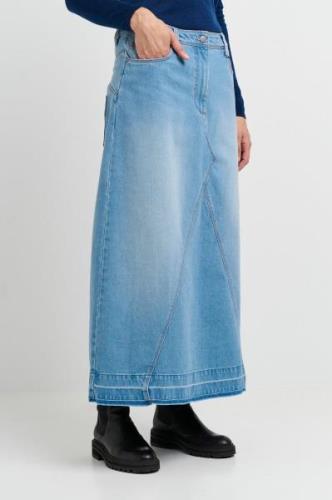 CRÉTON CRZala denim nederdel (BLUE DENIM 44)