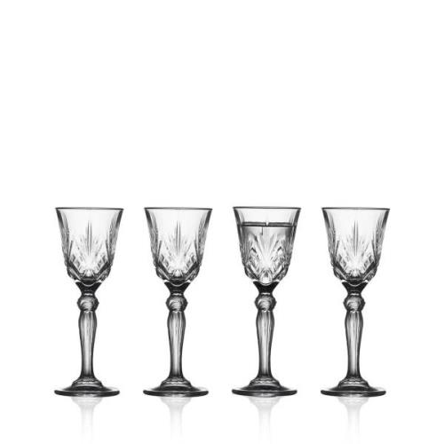 LYNGBY GLAS Melodia snapseglas 5 cl 4 stk.