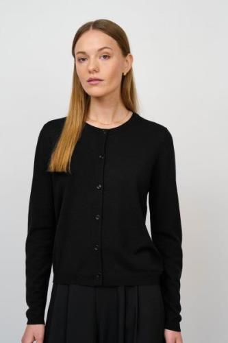 CRÉTON CRLezly o-neck cardigan (SORT XL)