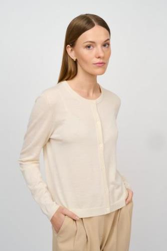 CRÉTON CRLezly o-neck cardigan (HVID XS)