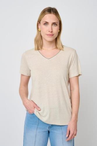 CRÉTON CREmelie hør t-shirt (TRUE S)