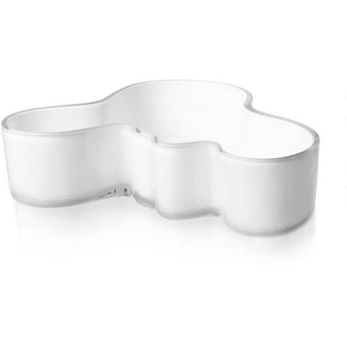 Iittala Alvar Aalto Collection Skål, 19,5x5 cm., hvid