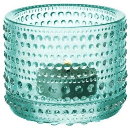 Iittala Kastehelmi fyrfadsstage, 6,4 cm. vandgrøn