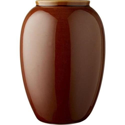 Bitz Vase 25 cm amber