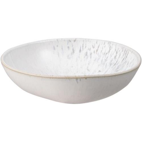 Denby Kiln skål, 19 cm, hvid/grå