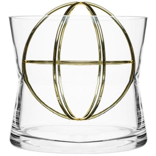 Born in Sweden Sphere vase, large, guld