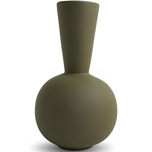 Cooee Design Trumpet vase, 30 cm, oliven